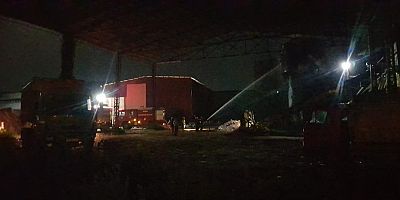 Sunta Fabrikasında Yangın korkuttu 