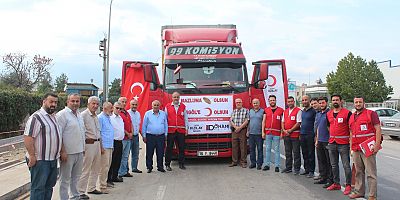 SURİYE'YE YARDIMLAR SÜRÜYOR