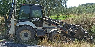 Sürücüsüz kepçenin çarptığı motosiklet sürücüsü hayatını kaybetti