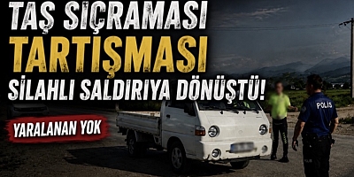 Taş sıçraması tartışması silahlı saldırıya dönüştü