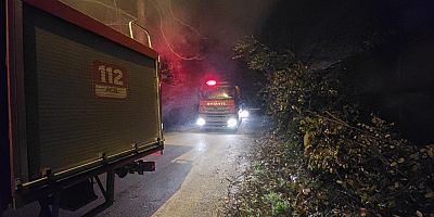 Tavuk Çiftliğinde Yangın: 300 Tane  Civciv Telef Oldu