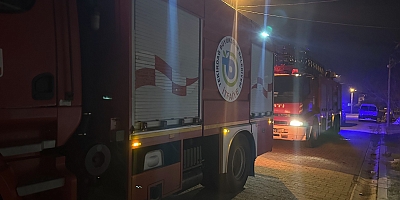 Tekirdağ’da Buzdolabı motoru patladı, evde yangın çıktı