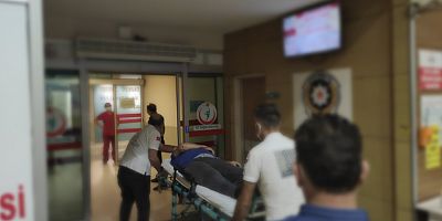 Tır kasasından beton zemine  düştü