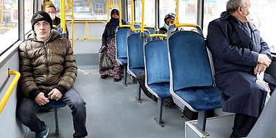 Toplu taşımada yüzde 50 zorunluluğu kaldırıldı