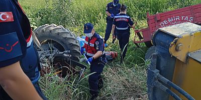 Traktörün altında kalan 17 yaşındaki genç, hayatını kaybetti 