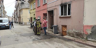 TÜP ALEV ALDI 2 KATLI EV YANDI