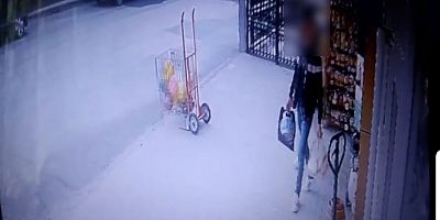 Tüp hırsızı kamerada