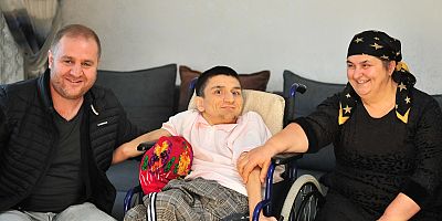 Türkiye özlemi ile büyüyen bedensel engelli Ahıska Türk’ü Süleyman, anavatana kavuştu