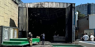 Tuzla'da yat imalathanesinde çıkan yangın söndürüldü