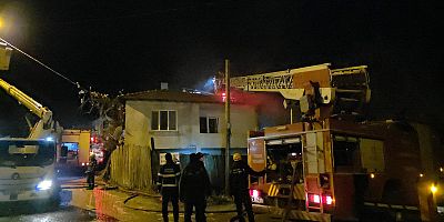 Tuzla Mahallesi’nde Evde Çıkan Yangın Söndürüldü