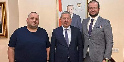 Uçaravcı'dan Bakan Yardımcısı Gürcan'a ziyaret