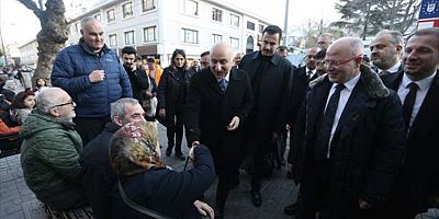 Ulaştırma ve Altyapı Bakanı Karaismailoğlu, AK Parti Bursa İl Başkanlığı'nı ziyaret etti