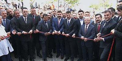 Ülkü Ocakları Bursa İl Başkanlığı yeni hizmet binası açıldı