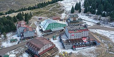 Uludağ'a yeterli kar yağmadı yılbaşı otel rezervasyonları yüzde 50 civarına düştü