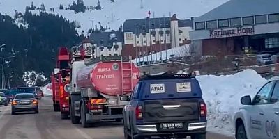 Uludağ'da otelde yangın ihbarı korkuttu