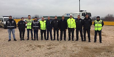 Uygulama noktasını ziyaret etti