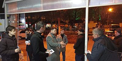 Uyuşturucu ile mücadele kapsamında broşür dağıttılar