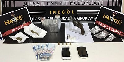 Uyuşturucu ticareti yaptığı iddia edilen şahıs, suçüstü yakalandı