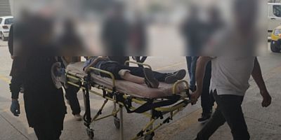 ÜZERİNE DEMİR KAPI DÜŞTÜ