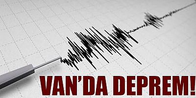 Van Özalp'te 5.4 büyüklüğünde deprem
