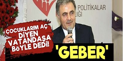 Vatandaşa geber yanıtı