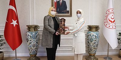 Vekil Gürel’den Bakan Selçuk’a ziyaret