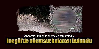 VÜCUDUNDAN AYRILMIŞ KAFATASI BULUNDU