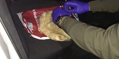 Yabancı uyruklu zehir tacirleri İnegöl'de yakalandı.