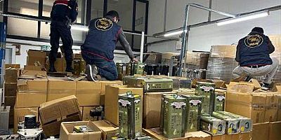 Yalova'da içeriği değiştirilmiş 33 bin 760 litre zeytinyağı ele geçirildi
