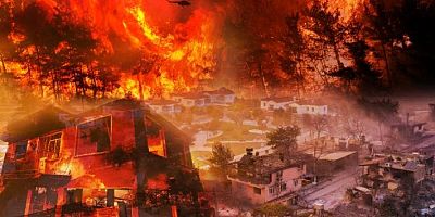 Yangın alanları afet bölgesi ilan edildi