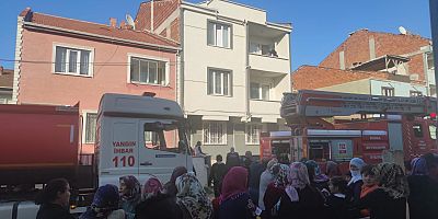 YANGIN KISA SÜREDE SÖNDÜRÜLDÜ