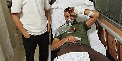 Yangına Müdahale Ederken Yaralandı: 6 Saat Hastanede Tedavi Gördü