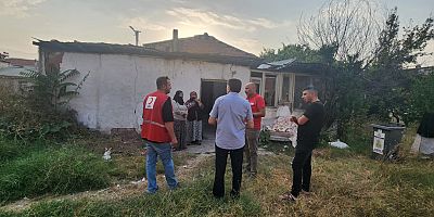 Yaşlı çift için ekipler seferber oldu 