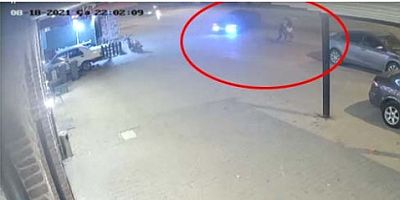 Yayalar ölümden döndü