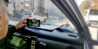 Yayalara yol vermeyen sürücülere ceza kesildi