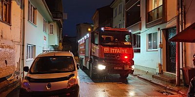 İnegöl Yenice Mahallesi'nde ahşap binada yangın