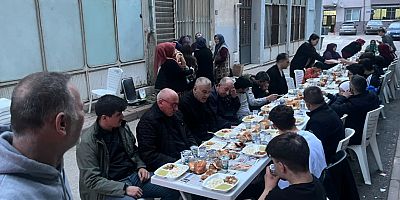 YENİCE MAHALLESİ RAZGAT SOKAK’TA İFTAR BULUŞMASI