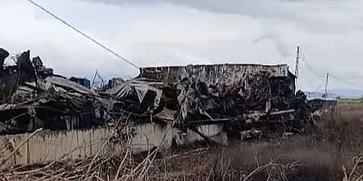 Yenişehir’deki Soğuk Hava Deposu Yangınının Ardından Acı Bilanço: Tesisten Geriye Enkaz Kaldı