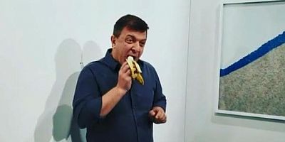 Yok artık! 150 bin dolarlık 'sanat eseri'ni yedi