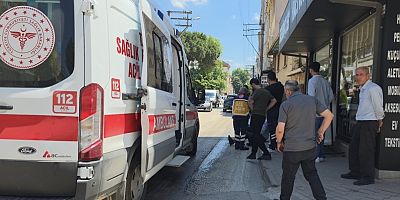 Yola Dökülen Mazot Kazaya Neden Oldu: Motosikletli Yaralandı