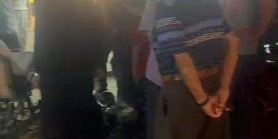 Yolun karşısına geçemedi