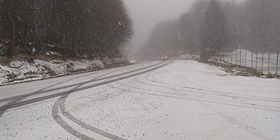 YÜKSEK KESİMLERDE KAR YAĞIŞI BAŞLADI