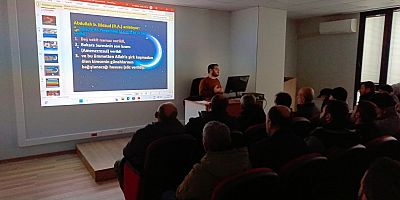 Yükümlü ve personele Miraç Kandili programı