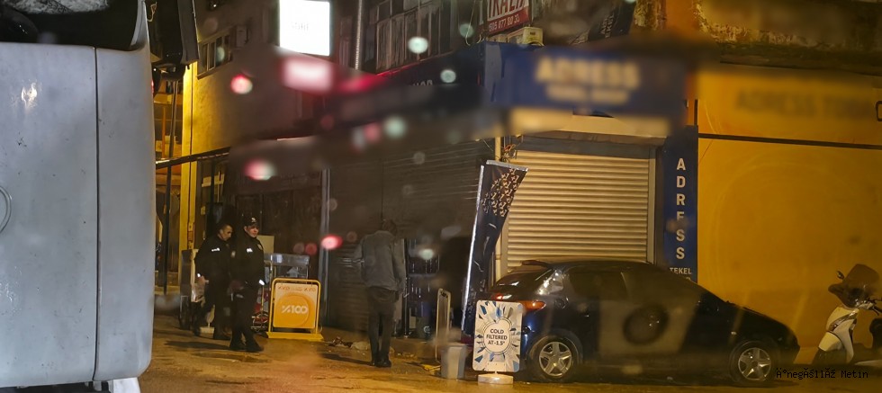 Tekel bayisine pompalı tüfekle ateş açtı: Polis şüpheliyi arıyor