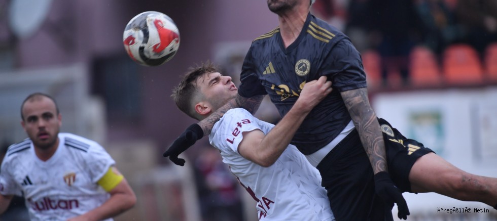 TFF 2. Lig: Sultan Su İnegölspor: 1 - Batman Petrolspor: 1