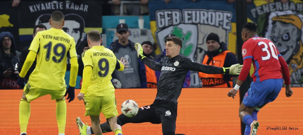 UEFA Avrupa Ligi: FCSB: 1 - Fenerbahçe: 1 (Maç sonucu)