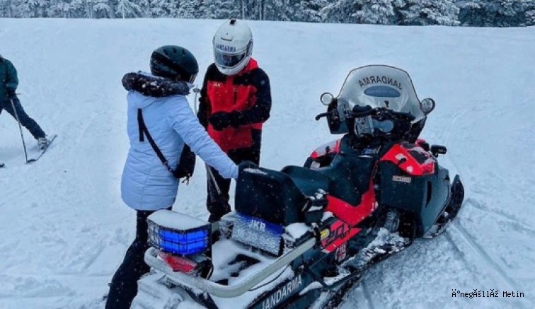Uludağ’da JAK Ekiplerinden 7/24 Güvenlik Mesaisi
